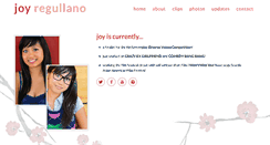 Desktop Screenshot of joyregullano.com